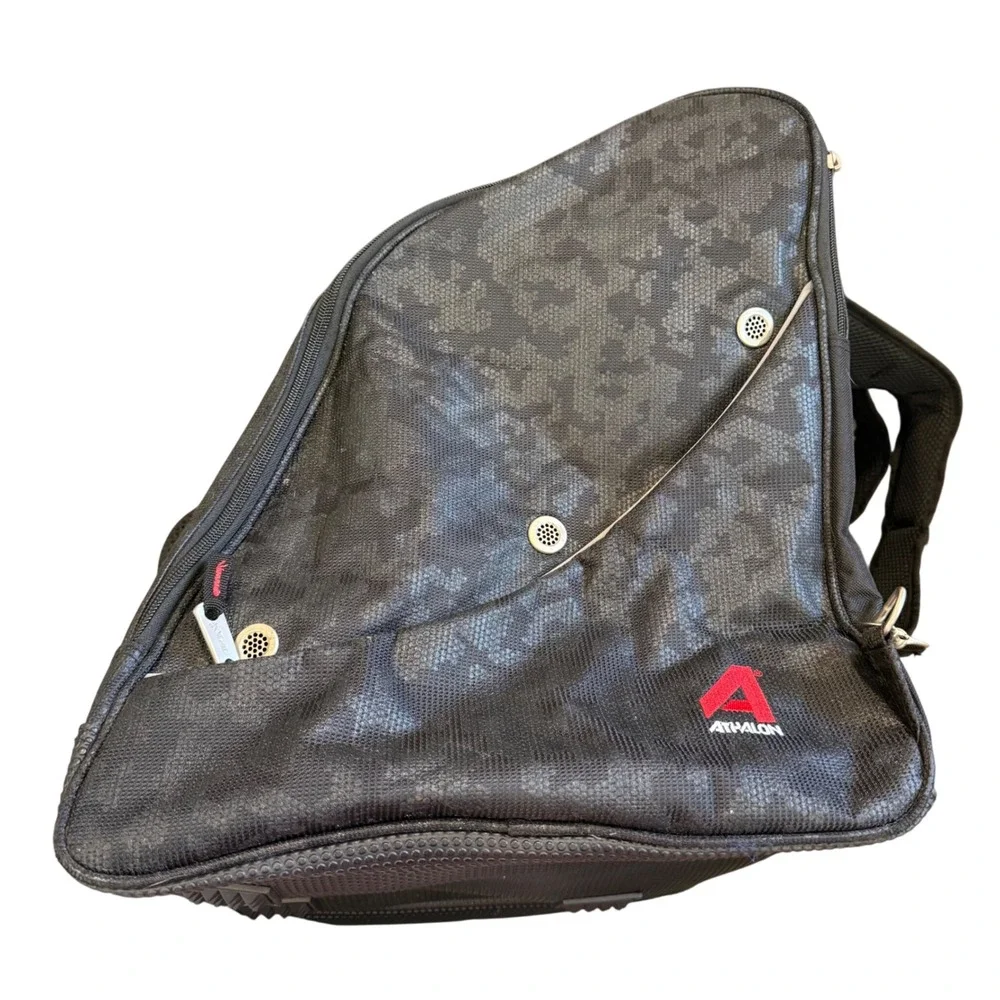 Athalon Everything Boot Bag Black Camo Ski Snowboard Backpack Waterproof Bottom